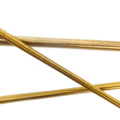 Kết cấu ASTM A193 M6 M8 M12 Din975 Thanh ren đồng