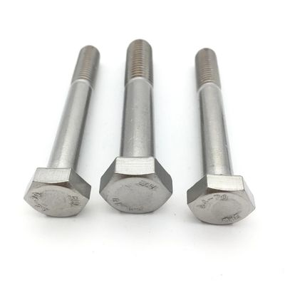 ASTM A453 Cơ khí 7/8 &quot;Din975 Đinh vít ren đinh vít ren đen dày mạ kẽm
