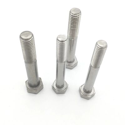 Giá xuất xưởng thép không gỉ 304 316 316L DIN 931 DIN 933 bu lông và đai ốc lục giác / Hex Bolt