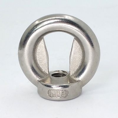 Thép không gỉ DIN580 Chốt nâng mắt DIN582 với vòng đệm kép và đai ốc SS304 / SS316