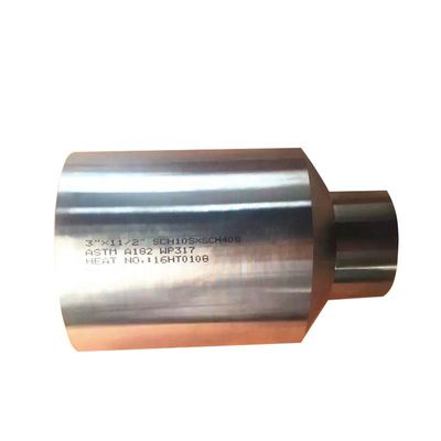 Núm ty bằng thép không gỉ liền mạch A182 WP317 SCH10SxSCH40S PBE Swage Nipple