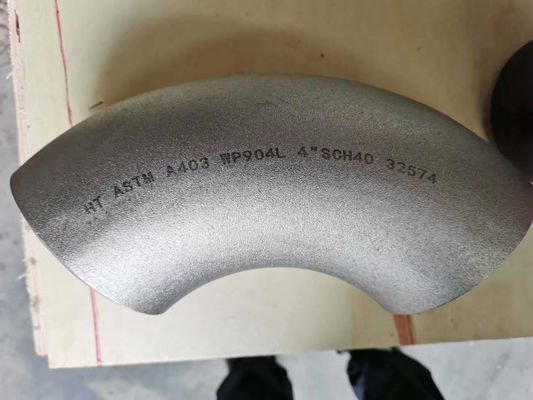ASTM / UNS N02200 Cút hàn 30 độ mông LR DN15 SCH40 Lắp ống thép hợp kim