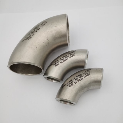 1 &quot;STD DN25 Bán kính dài 90 độ Phụ kiện ống siêu song công 2205 Khuỷu tay