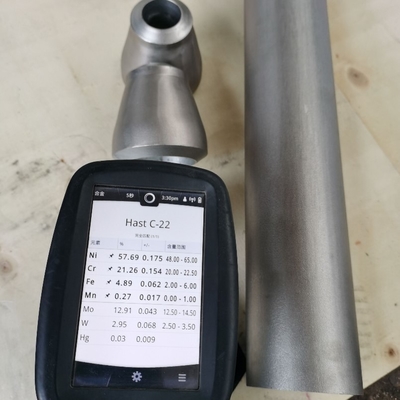 Hộp giảm tốc đồng tâm Phụ kiện đường ống SMLS SB366 UNS N06022 C22 SCH160 Kích thước 3 &quot;X 2&quot;
