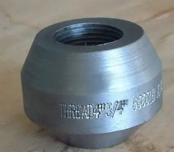 ANSI/ASME Thép không gỉ Thép carbon Threadolet có thể tùy chỉnh kích thước & vật liệu