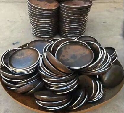 Phụ kiện đường ống: Nắp hàn mông OD: 12 &quot;SCH-20 Hợp kim 625 ASTM / UNS N06625