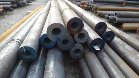 Ống thép không gỉ áp suất cao AISI / SATM A355 P91 OD 24 inch Sch - 100