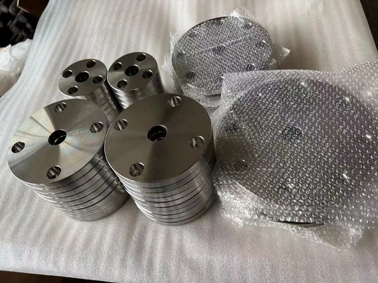 Mặt bích thép không gỉ kép UNS S31254 600# Mặt bích mù ASME B16.5