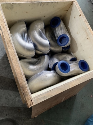 Phụ kiện đường ống hàn mông Khuỷu tay bằng thép không gỉ kép 180D Bán kính uốn cong ngắn UNS S31803 ASME B16.9