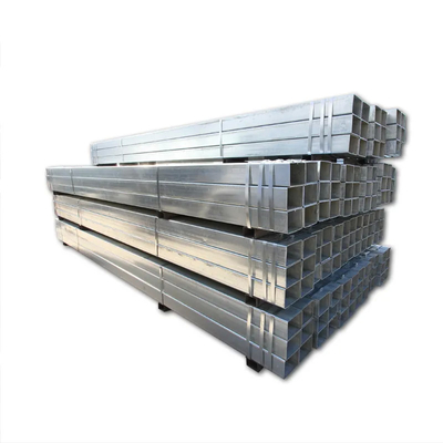 Ống vuông tròn mạ kẽm nhúng nóng 40x40mm Ống thép vuông mạ kẽm 4x4 inch Ống GI