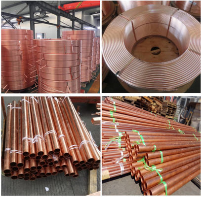 OEM đồng thau có tường mỏng / ống đồng màu tím