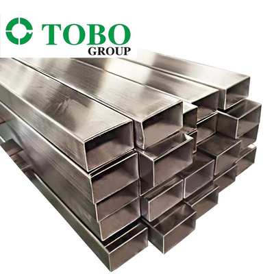 Ống thép không gỉ hình chữ nhật siêu kép 2205 Uns31803 201 304 316 420 Tráng gương Ống thép vuông trang trí 2B