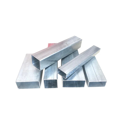 Ống thép mạ kẽm Ống thép hình vuông tráng kẽm cho xây dựng Giá thấp