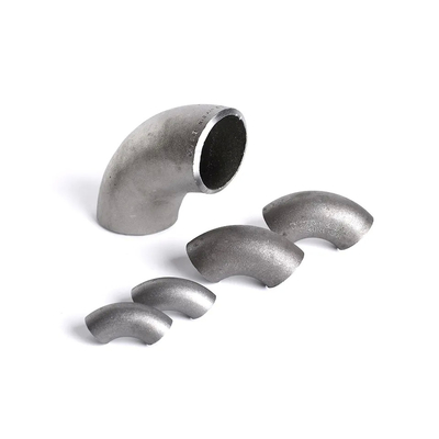 Phụ kiện đường ống hàn bằng thép hợp kim niken Hàn mạ kẽm hoàn thiện Khuỷu tay 45 độ