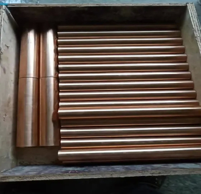 90/10 Ống đồng niken thẳng C12200 Độ dày 2 mm Ống cuộn tròn dài 6m