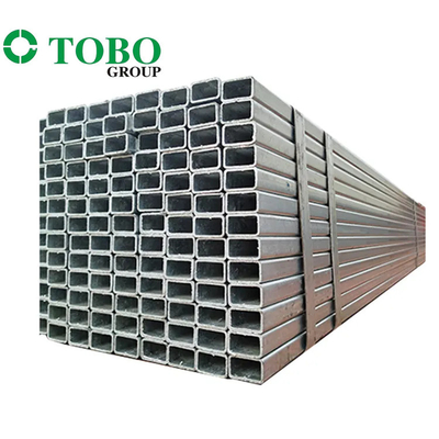 ASTM 50X50 S355 Gi Phần rỗng Ống thép vuông Ống vuông mạ kẽm