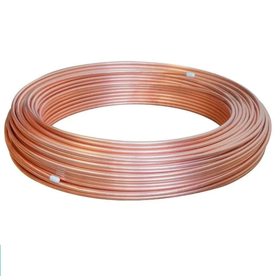 Dàn ống thép cuộn 1/4 3/8 1/2 inch Ống đồng lạnh 10m ASTM C11000