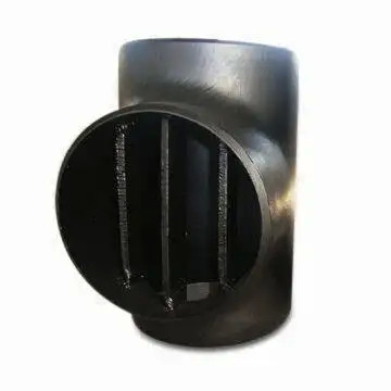 Chất lượng cao hợp kim niken barred bằng Tee ASME B16.9 4 inch SCH20 Sơn đen