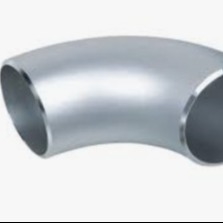 Lắp ống nối mông UNS S31804 1''sch10s Thép không gỉ siêu song công 90Deg LR Thép khuỷu tay uốn cong song công