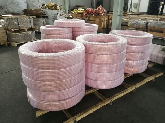 Ống đồng niken cường độ cao chống ăn mòn, ống liền mạch cho bộ trao đổi nhiệt, bộ ngưng tụ và hệ thống nước biển