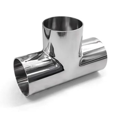 Thép không gỉ 304 Tee 3 đường ống kết hợp BW ASME B16.9 SMLS 4