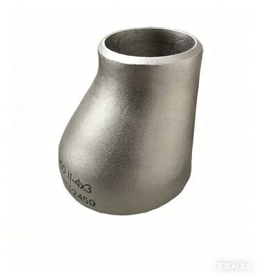 Phụ kiện ống thép không gỉ ASTM A403 WP304 Bộ giảm tốc lệch tâm Hàn mông 6 