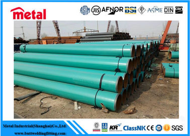 21.3 - 660 Mm Dia Ống thép tráng nhựa, Ống thép 2 inch màu xanh lá cây 2 inch