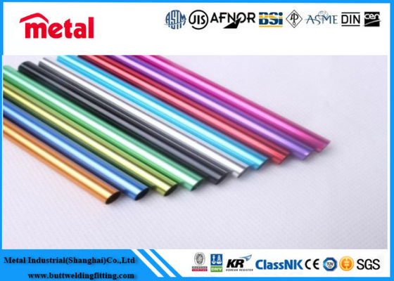 Màu nhôm Anodized số liệu ống nhôm, phụ tùng ô tô uốn ống nhôm