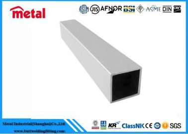 Ống hợp kim nhôm 6063-T5 ASTM B241, dễ chế tạo, đa năng vô hạn, ống vuông 50x50mm x 2mm WT, dài 5.8m