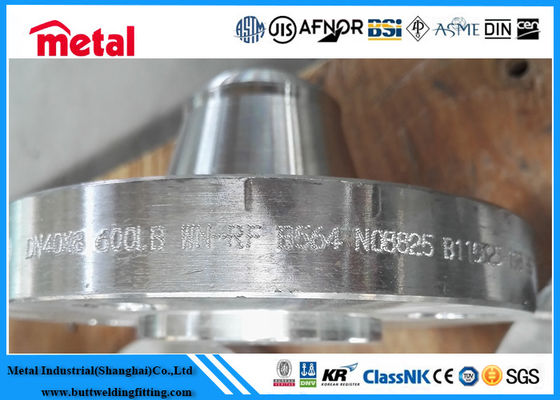 ASTM B564 N08825 Mặt bích hàn hợp kim niken 600LB RF WN RF