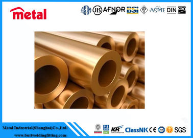 C70600 SCH20 Loại K Ống đồng tròn Đồng hợp kim niken màu vàng