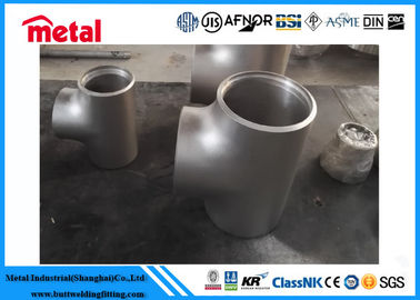 Hợp kim 825 Niken Phụ kiện đường ống bằng hợp kim Tee bằng nhau để vận chuyển nước thải khí dầu