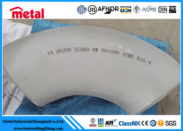 NO4400 90 độ ống thép khuỷu tay, phụ kiện ống niken LR Monel 400