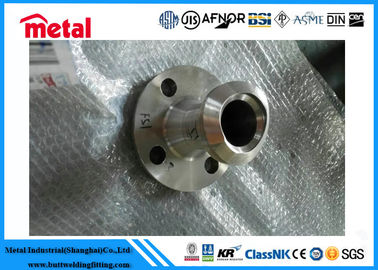 Hợp kim màu bạc Mặt bích thép hợp kim 800 Weldoflange UNS N08800 để kết nối