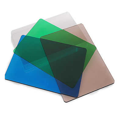 Kích thước tùy chỉnh trong một kết thúc rõ ràng với hai cạnh tròn Tấm acrylic PMMA dài bên