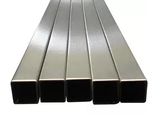 ASTM A554 SS304 Gương được đánh bóng 100 * 100 * 5 * 6000mm Ống vuông bằng thép không gỉ công nghiệp