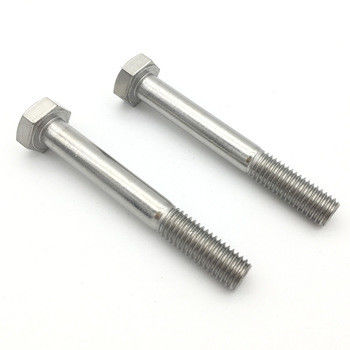 Giá xuất xưởng thép không gỉ 304 316 316L DIN 931 DIN 933 bu lông và đai ốc lục giác / Hex Bolt