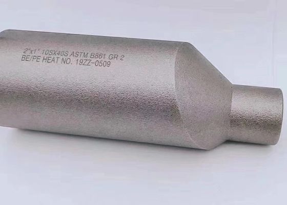 2 '' x 1 'BE / PE ASTM B861 GR2 Titan Ti2 Núm vặn lệch tâm B16.11