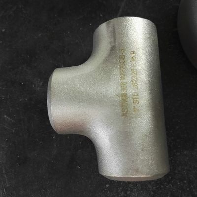 ASME WP310S 3-1 / 2 '' Đầu nối ống thép không gỉ Sch60 Tê tròn