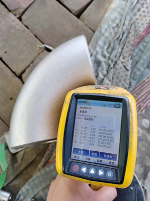 Tay vịn cầu thang bằng thép không gỉ 304 Khu vực khuỷu tay 90 độ Hàn Phụ kiện khuỷu tay vệ sinh khu công nghiệp