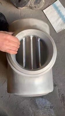 Monel 400 ASTM / UNSP N04400 Tê hàng rào OD 5 