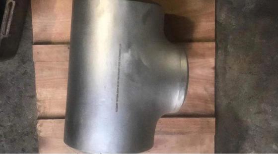 ASTM B16.9 A403 WP316L SCH160 SUPER DUPLEX S32705 PIPE TEE BARRED