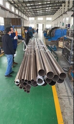 Ống niken Aolly CuNi 7030 ASTM B467 Ống liền mạch Đường kính 40 