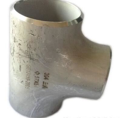 Phụ kiện đường ống bằng thép không gỉ Phụ kiện ống Ba chiều Tee giảm Tee Ansi / Asme B16,9 Ss 304 / 304l / 316 / 316l