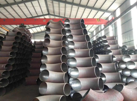 Hàn mông liền mạch Chiều dài 90 ° Bán kính khuỷu tay 8 ”SCH-80 ASTM N08825 Hợp kim 825