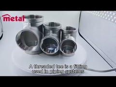 Ống nước tùy chỉnh Ống dầu thép không gỉ 304 316 Tee Ống ống ổ cắm công nghiệp