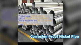 Ống hàn hợp kim niken ASTM B165