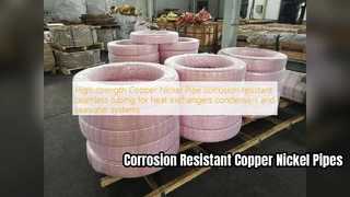 Ống đồng niken chống ăn mòn cường độ cao