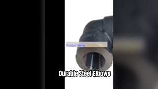 Khuỷu tay bằng thép carbon SCH80s Lắp ống ANSI B16.9