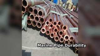 Ống đồng niken liền mạch 90/10 6" SCH40